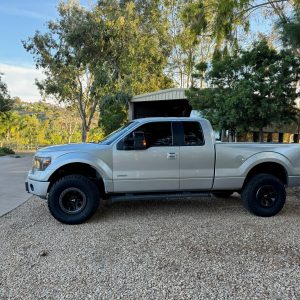09-14 Ford F150 4" Bulge Off Road Fiberglass Bedsides - 6.5 Bed